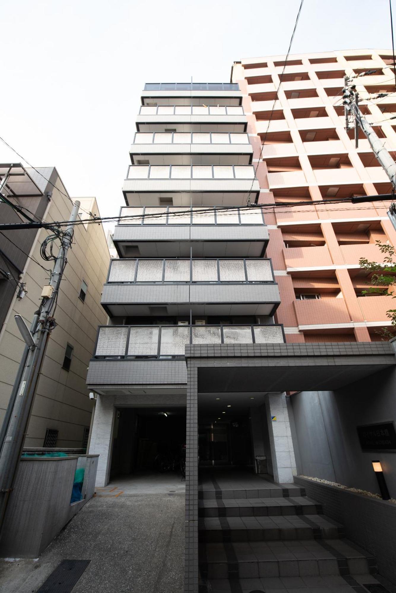 Aparthotel Elizabeth Garden II Ōsaka Exterior foto